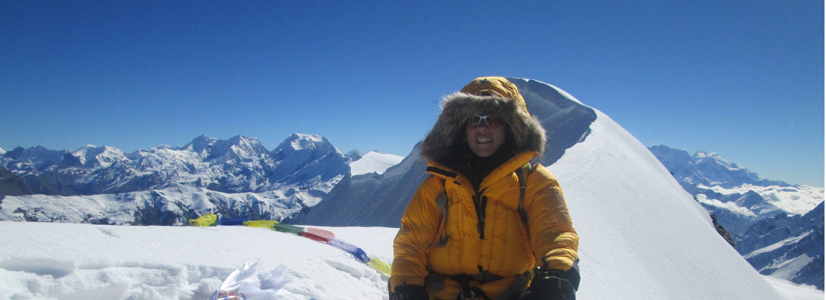 Saribung Pass with Saribung Peak Via Nar Phu Valley