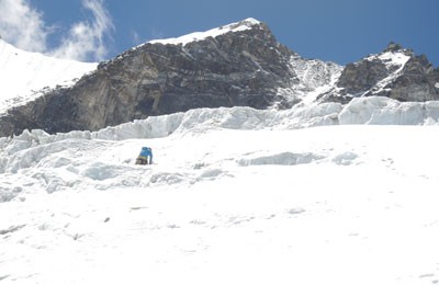 Naya Khang Peak with Ganjala Pass